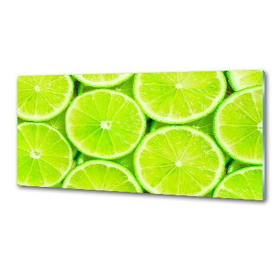 Pannello retrocucina in colore lime