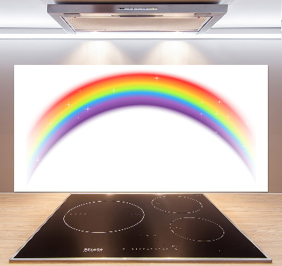 Pannello retrocucina con motivo arcobaleno