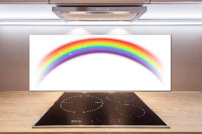 Pannello retrocucina con motivo arcobaleno
