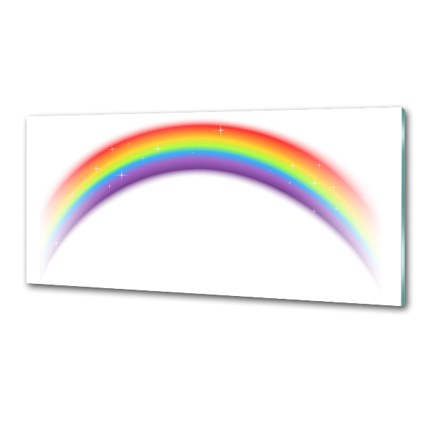 Pannello retrocucina con motivo arcobaleno