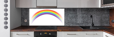 Pannello retrocucina con motivo arcobaleno