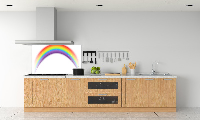 Pannello retrocucina con motivo arcobaleno