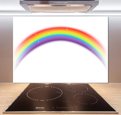 Pannello retrocucina con motivo arcobaleno
