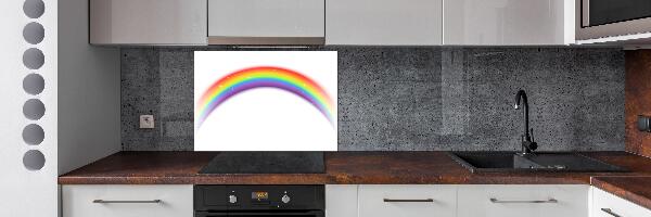 Pannello retrocucina con motivo arcobaleno