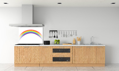 Pannello retrocucina con motivo arcobaleno