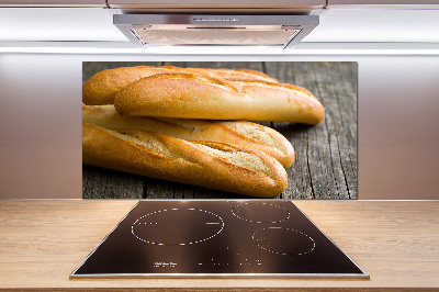 Pannello paraschizzi cucina con motivo a baguette