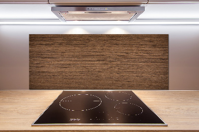 Rivestimento parete cucina con motivo effetto legno