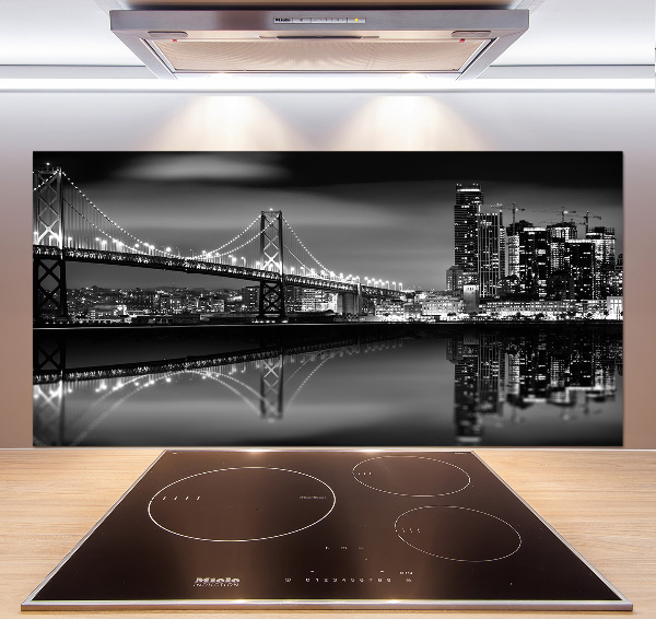 Rivestimento parete cucina con motivo 