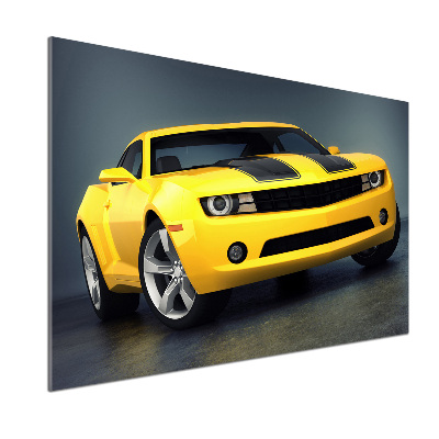 Pannello retrocucina con stampa a tema auto sportiva