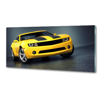 Pannello retrocucina con stampa a tema auto sportiva