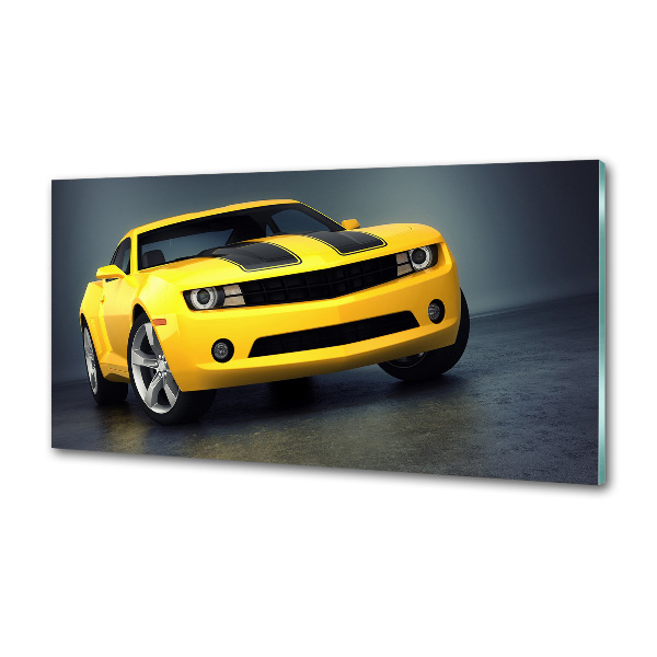 Pannello retrocucina con stampa a tema auto sportiva