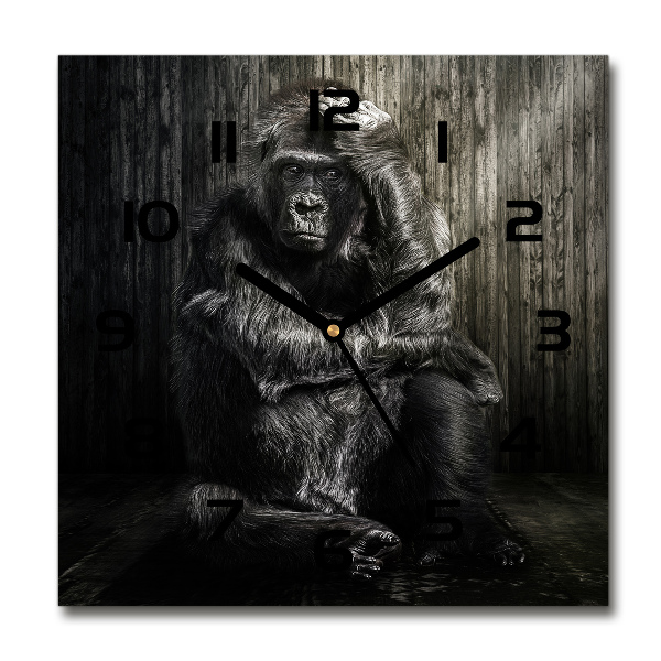Orologio quadrato con movimento Gorilla