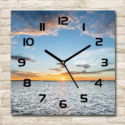 Orologio quadrato con quadrante 