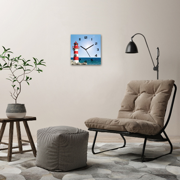 Orologio da parete quadrato modello Faro