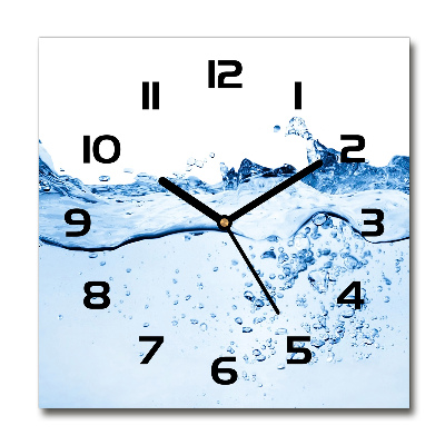 Orologio quadrato d'acqua