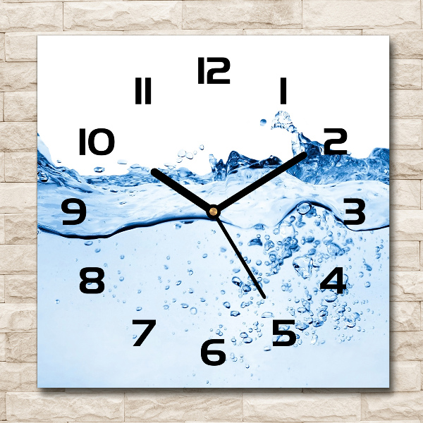 Orologio quadrato d'acqua