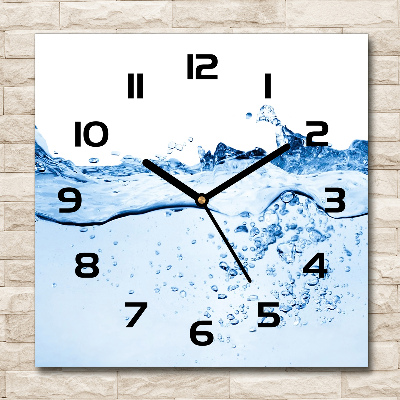 Orologio quadrato d'acqua