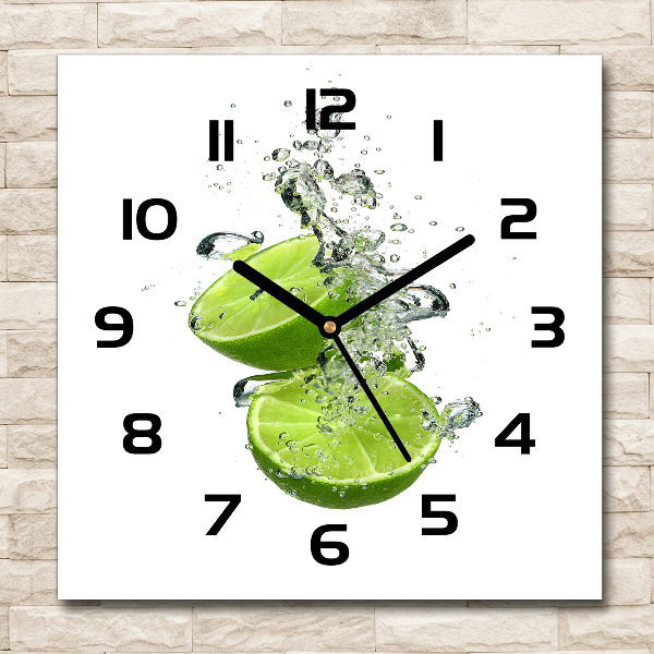 Orologio quadrato con movimento al quarzo resistente all'acqua