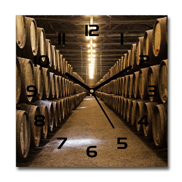 Orologio quadrato con quadrante Cantina Porto