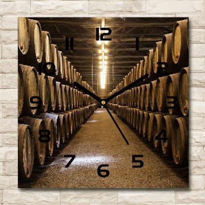 Orologio quadrato con quadrante Cantina Porto