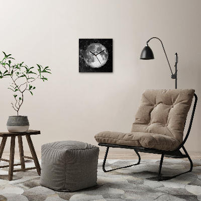 Orologio quadrato con quadrante Moonlight e cinturino Luna