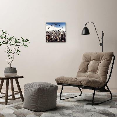 Orologio da parete quadrato stile New York