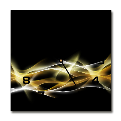 Orologio quadrato con motivo 