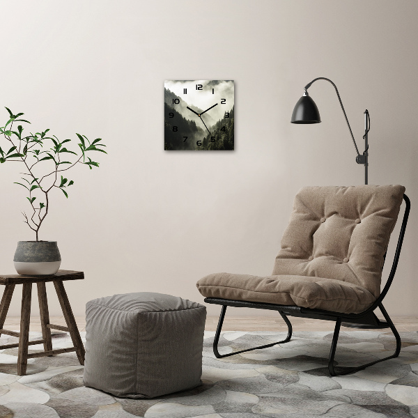 Orologio da parete quadrato con stampa 