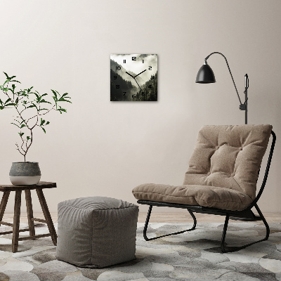 Orologio da parete quadrato con stampa 