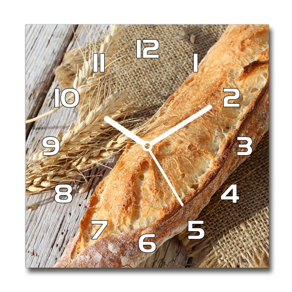 Orologio quadrato con quadrante ispirato alla forma di una baguette