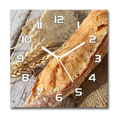 Orologio quadrato con quadrante ispirato alla forma di una baguette