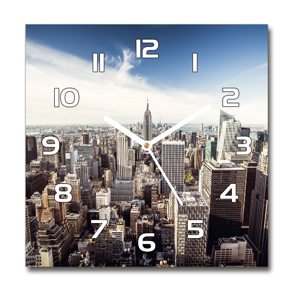 Orologio quadrato stile New York
