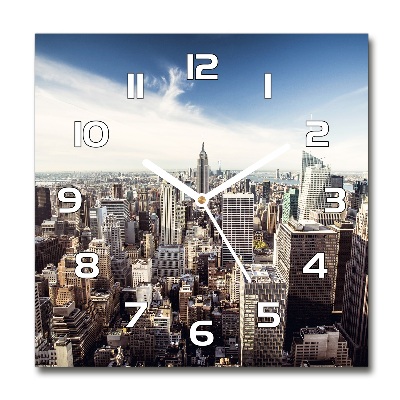Orologio quadrato stile New York