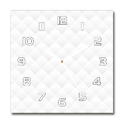 Orologio quadrato con sfondo astratto