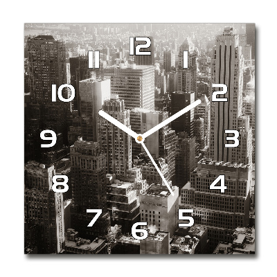 Orologio quadrato in stile New York