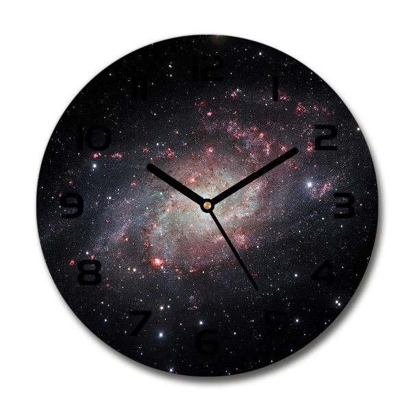 Orologio da parete rotondo con motivo Nebulosa