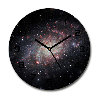 Orologio da parete rotondo con motivo Nebulosa