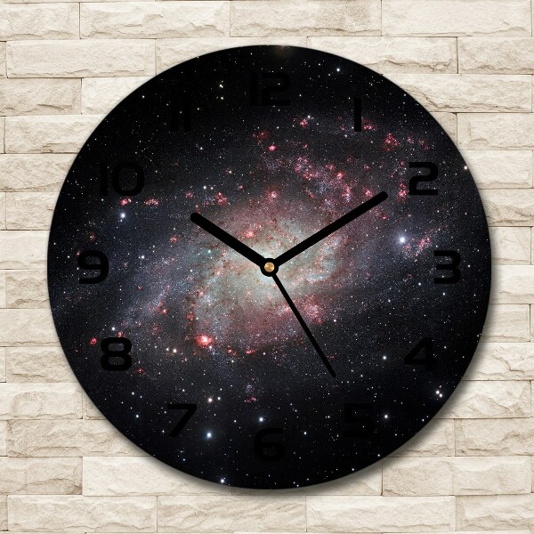 Orologio da parete rotondo con motivo Nebulosa