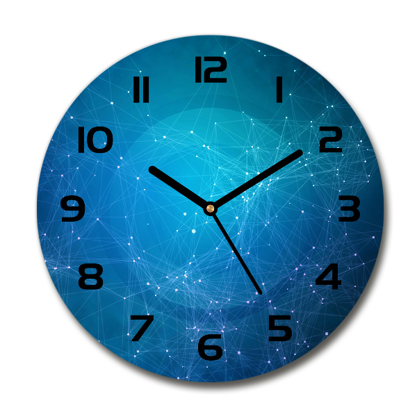 Orologio da parete rotondo con motivo a costellazione