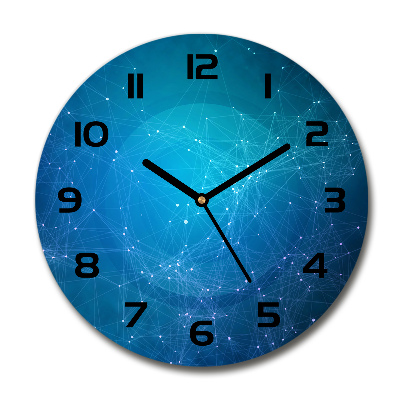 Orologio da parete rotondo con motivo a costellazione