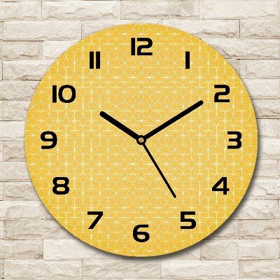 Orologio rotondo con motivo a stelle