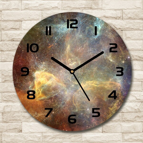 Orologio da parete rotondo con design Cosmo