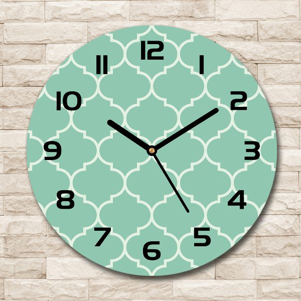 Orologio rotondo con motivo marocchino