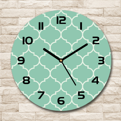 Orologio rotondo con motivo marocchino