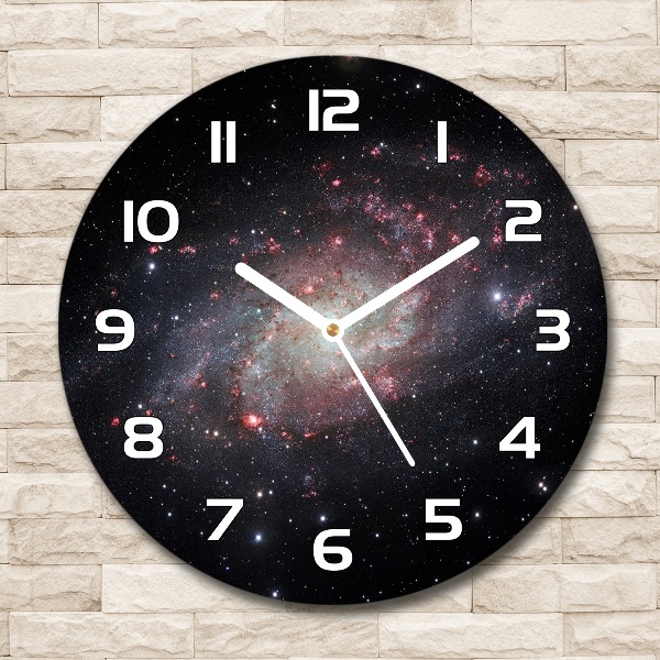 Orologio da parete rotondo con motivo Nebulosa