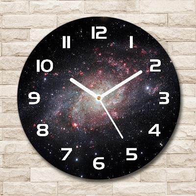 Orologio da parete rotondo con motivo Nebulosa