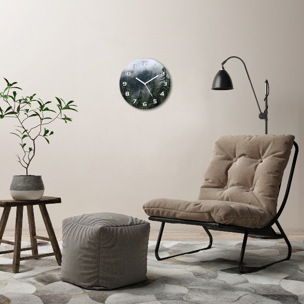 Orologio da parete rotondo con motivo 