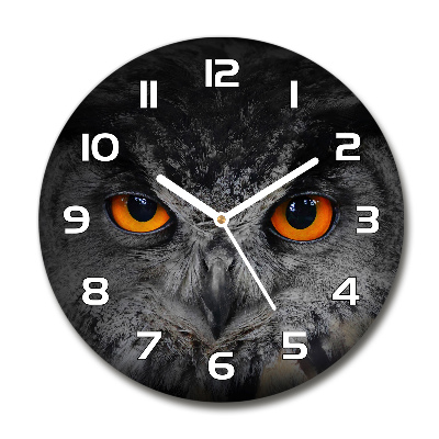 Orologio da parete rotondo con motivo 