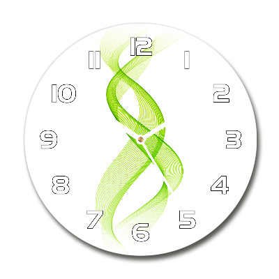 Orologio da parete rotondo con motivo Piogge colorate