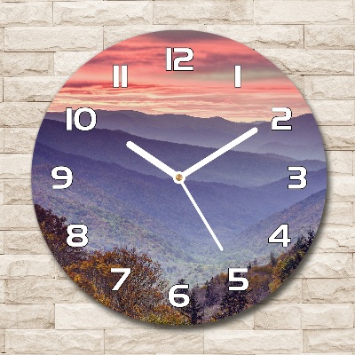 Orologio da parete rotondo con stampa 